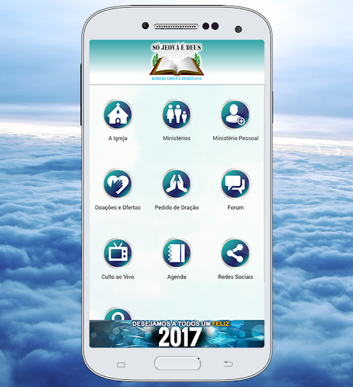 Android application Igreja Bereiana screenshort