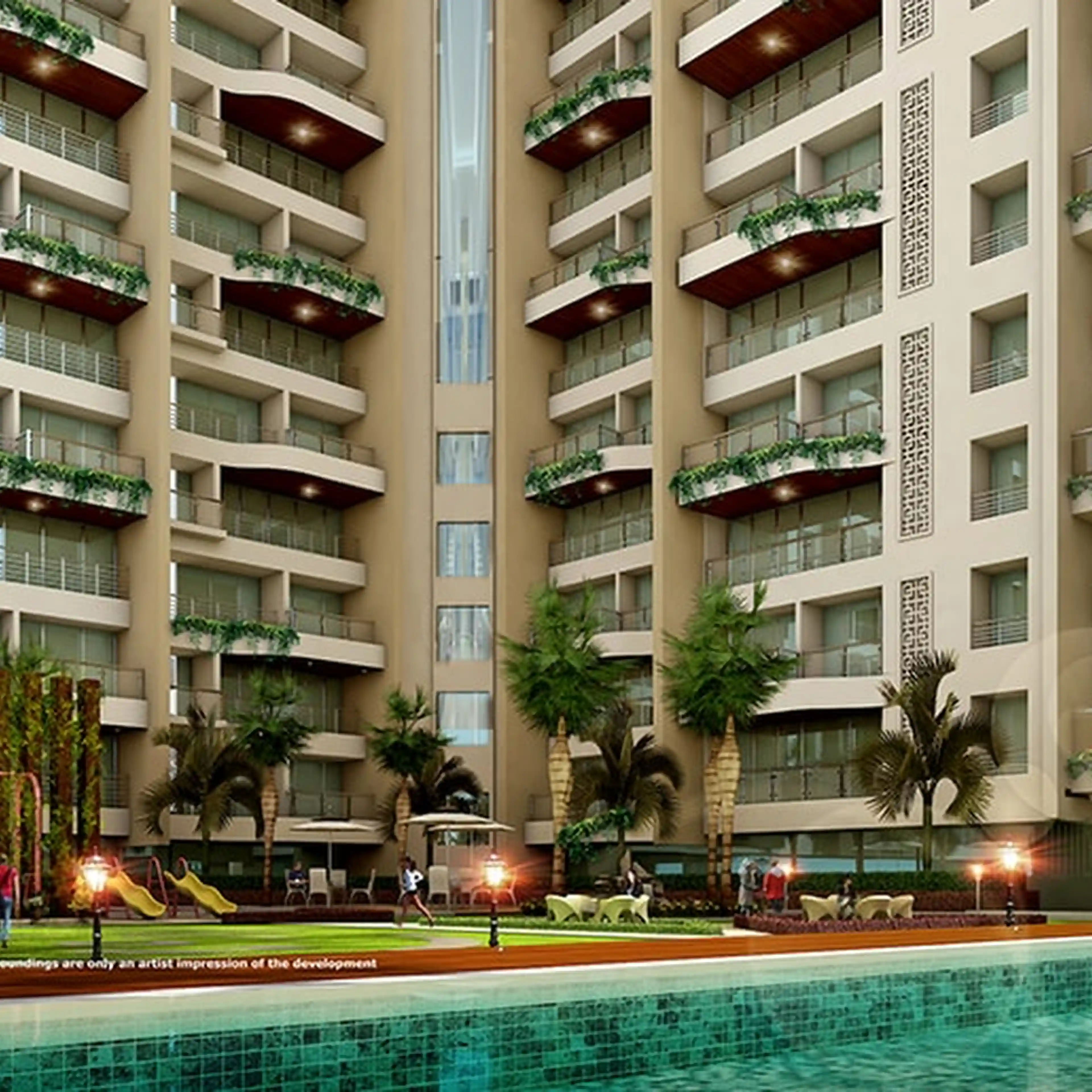 Tycoons Emerald in Kalyan West Specious 2 BHK Flats for sale