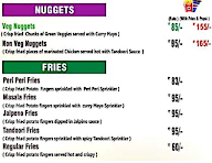 Bombay Burger's Cafe menu 4