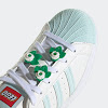 adidas superstar x lego cloud white / ice mint / footwear white