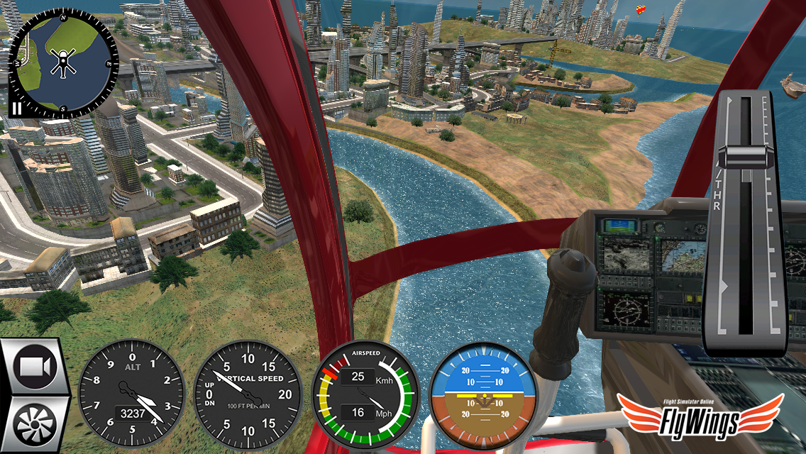 Helicopter Flight Simulator 2016 Hileli MOD APK - androidlyiim