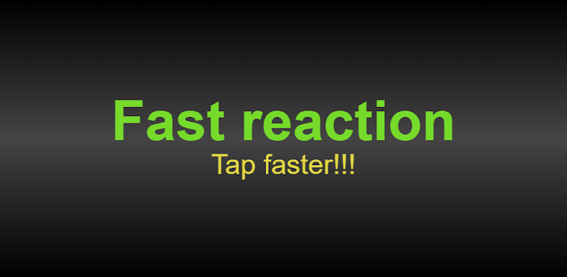 👉🏾  Reaction time - reaction training game