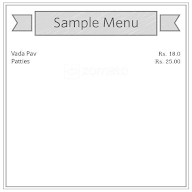 Sadguru Krupa Vadapav Corner menu 1