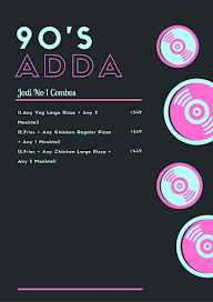 90's Adda menu 6