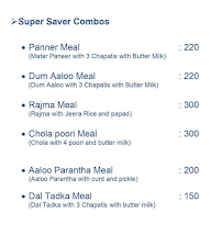 Bhanu Tiffin Service menu 2