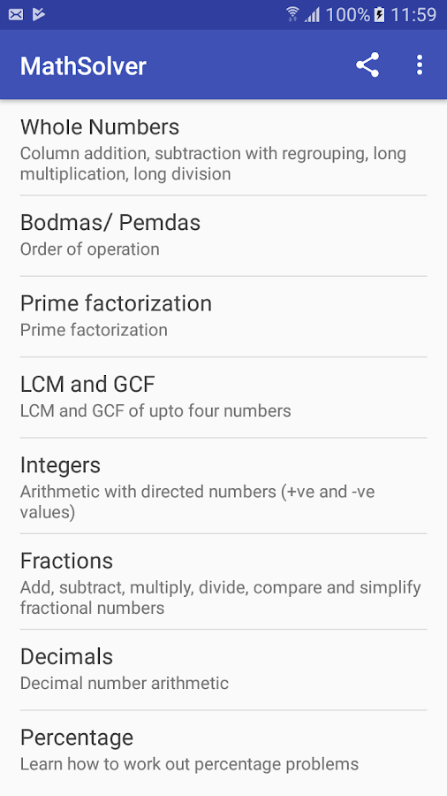 Mathsolver. MATHSTEPS.