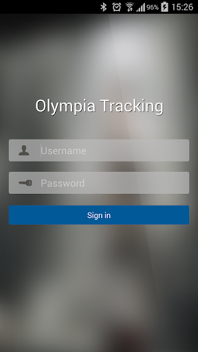 Screenshot Olympia Tracking