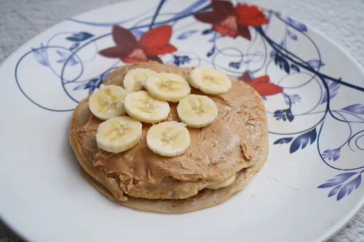 Peanut Butter Banana Pan Cake