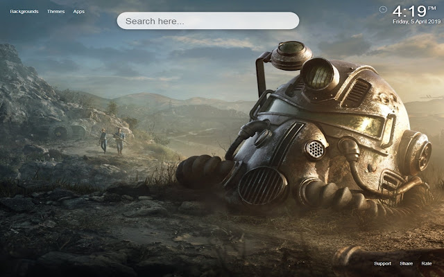 Fallout HD Wallpaper New Tab