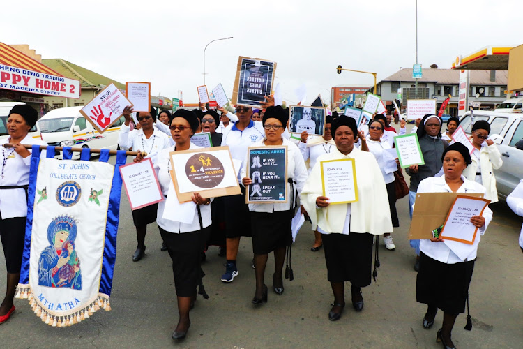 The Anglican Church's St Johns Collegiate Mothers' Guild marched into the streets of the crime-ridden Mthatha CBD appeal for divine intervention to curb gender-base violence.