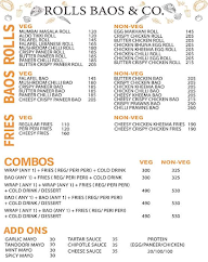 Burgers N Things menu 1