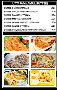 Chennai Dosa Cafe menu 2