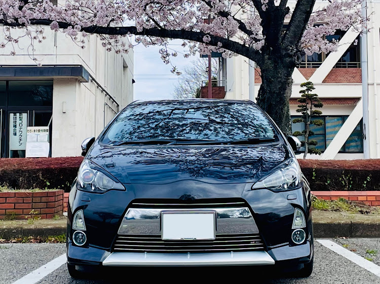 アクアの桜パトロール・桜と愛車・ワクチン接種・アリス米への道・籾種に関するカスタム事例の投稿画像7枚目