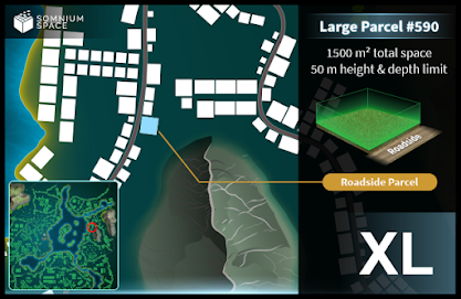 Extra Large #590 (XL) parcel in Somnium Space