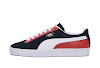 suede classic block puma black-high risk red-pum