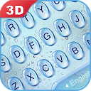 ダウンロード 3D Droplet Keyboard Theme をインストールする 最新 APK ダウンローダ