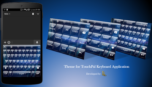 免費下載個人化APP|Theme TouchPal Glass Blue app開箱文|APP開箱王