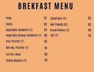 Primean Food Services menu 1