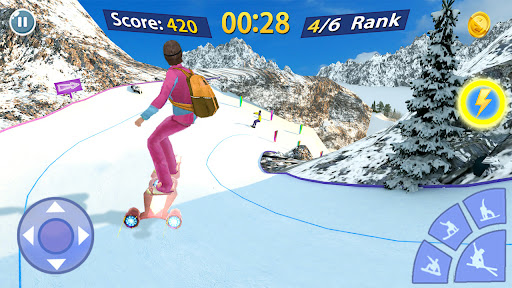 Screenshot Snow Mountain Skater