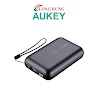 Sạc Dự Phòng Kiêm Sạc Không Dây Aukey Basix Pro Mini Pd 20W Qc3.0 10000Mah Pb - Wl01S - Hàng Chính Hãng