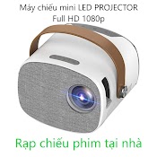 Máy Chiếu Mini Led Projector Rạp Chiếu Phim Tại Nhà Full Hd 1080P Giá Rẻ, Chất Lượng, Bảo Hành 12 Tháng