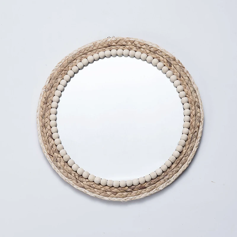 Ronde make-upspiegel voor aan de muur, perfect voor make-up, stijlvol design, eenvoudige installatie en dagelijks gebruik.