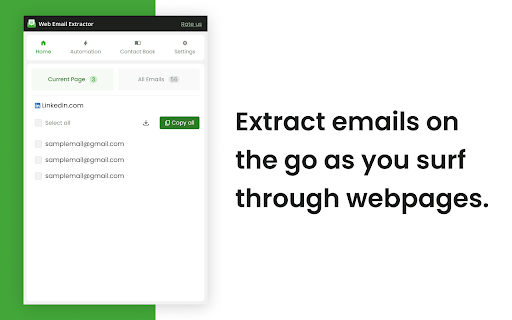 Web Email Extractor