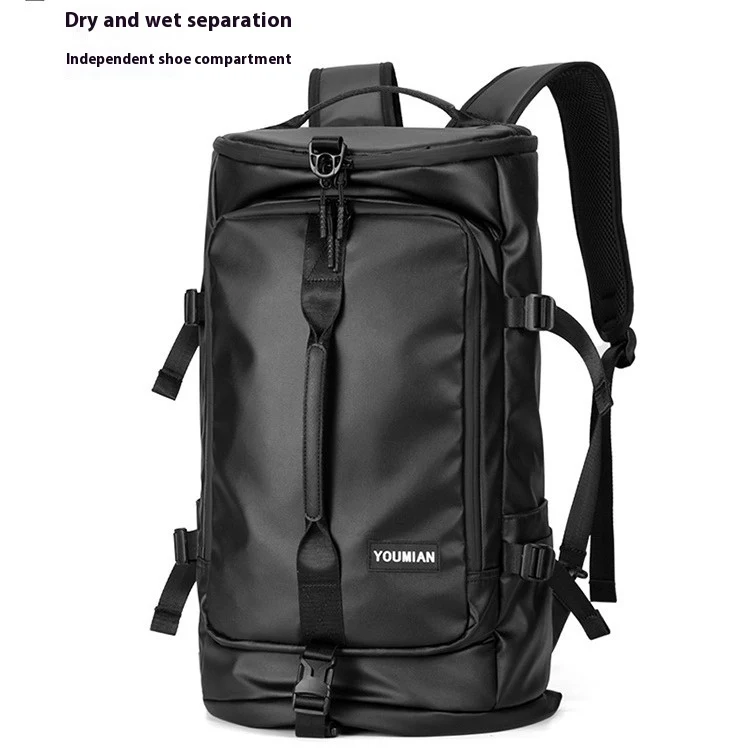 Su Geçirmez Erkek Büyük Kapasiteli Seyahat Outdoor Dağcılık Spor Çantası. Seyahatleriniz ve sporlarınız için ideal.