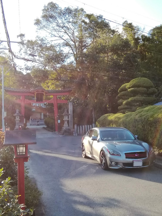 フーガの奈良県葛城市長尾・長尾神社・白蛇のしっぽに関するカスタム事例の投稿画像8枚目