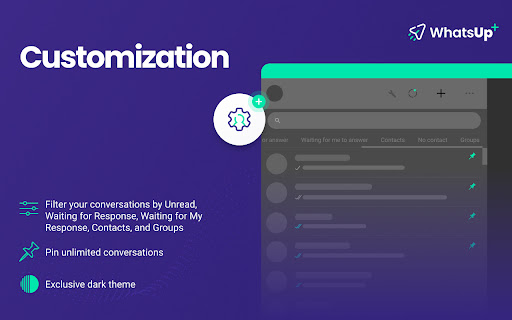 WhatsUp+ for WhatsApp™ Web