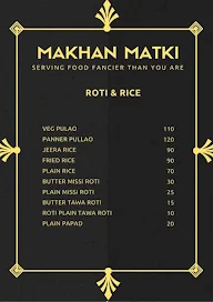 Makhan Matki menu 4