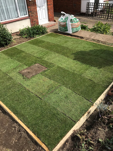Small turfing job 