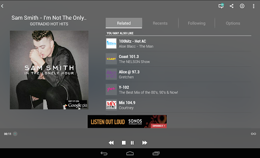 TuneIn Radio - screenshot thumbnail