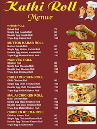 Delicious Kathi Roll menu 2