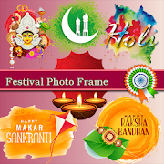 Festival Photo Frame: Dhanteras, Diwali, New Year 4.3 Icon