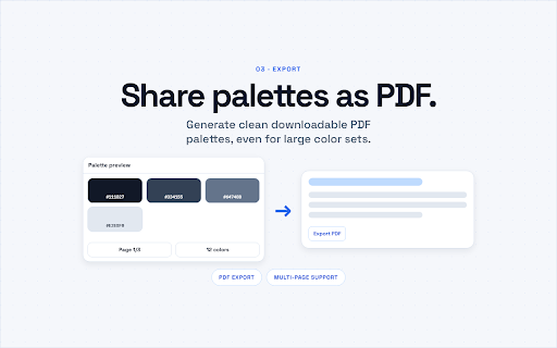 Website Color Palette Extractor screenshot 4