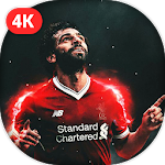 Cover Image of Baixar 🔥 Mohamed Salah wallpapers 4K HD 2018 ❤💪 4.1 APK