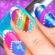 Nail Art Fashion 2 Nail Coloring Salon  Icon