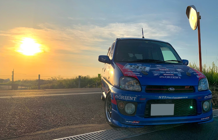 プレオ RS-LimitedのO2センサー交換・まだまだ現役・三日月🌙・朝のカメ活( ∩'-'📷⊂ )・いっぷくショットに関するカスタム事例の投稿画像11枚目