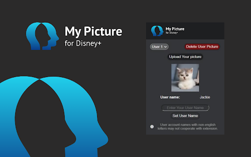 MyPicture for Disney+: custom profile picture