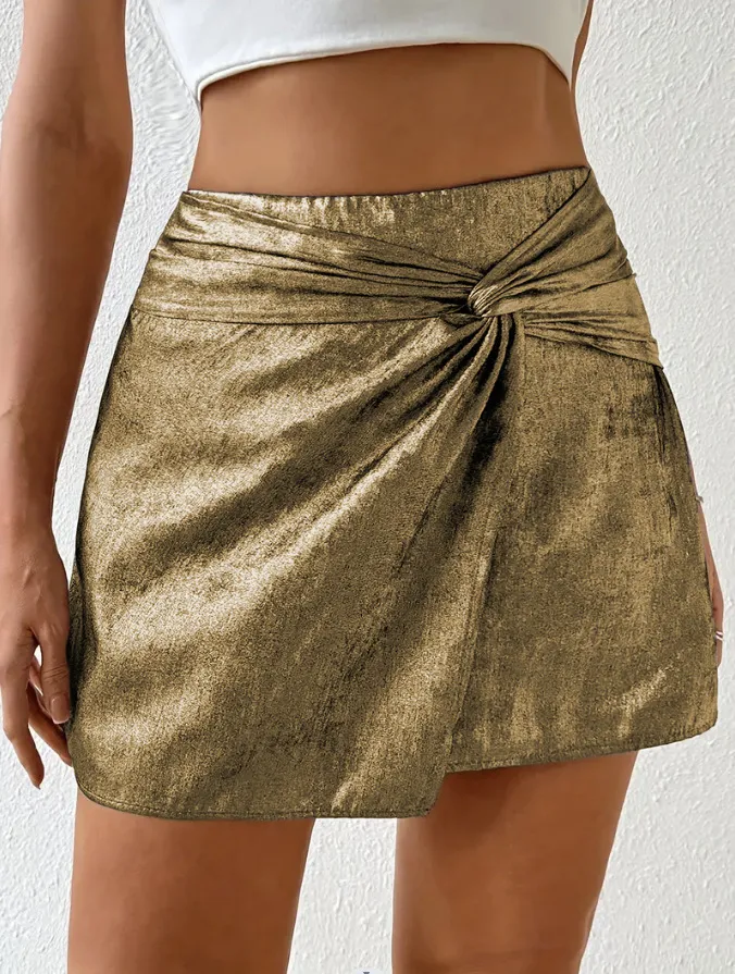 Title 5, Gepersonaliseerde Hot Girl High Waist Twisted M...