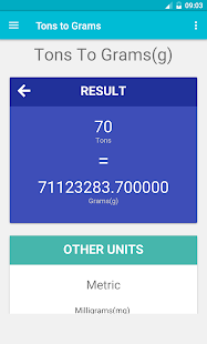 Tons to Grams(圖2)-速報App