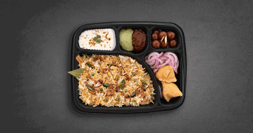 Veg Handi Biryani Thali