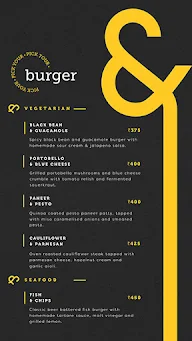 Bun & Only menu 1