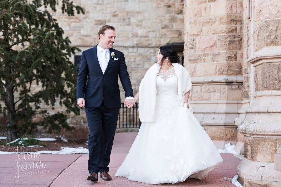 Fotógrafo de bodas Tina Joiner (tinajoiner). Foto del 8 de septiembre 2019