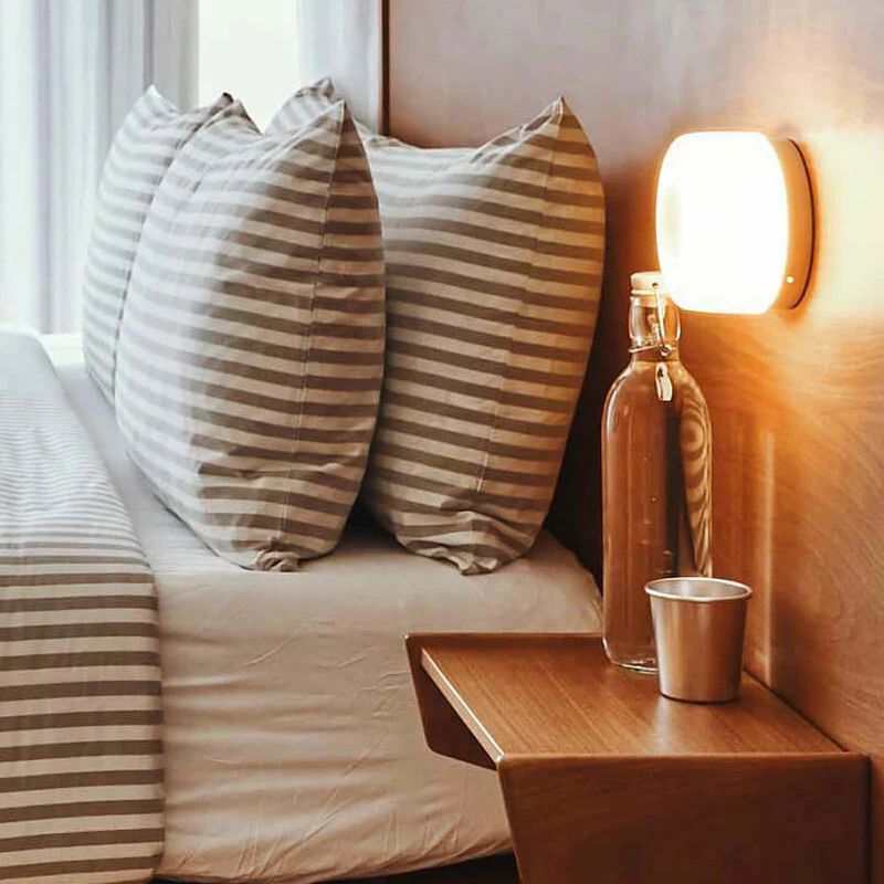 Modern Minimalist Bedroom Bedside Wall Lamp. Stylish and functional lighting solution for your bedroom, perfect for read