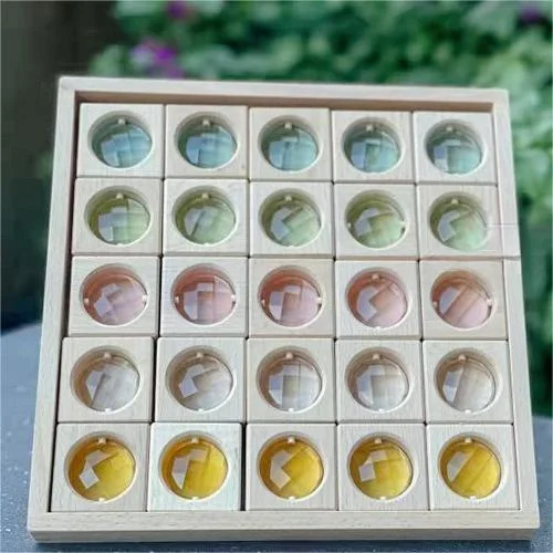 Title 18, Transparent Acrylic Building Blocks Childrens ...