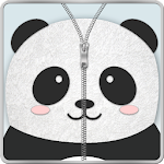 Cover Image of Tải xuống Panda Zipper Screen Lock 1.0.2 APK