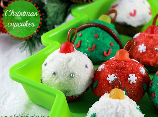 Christmas cupcakes