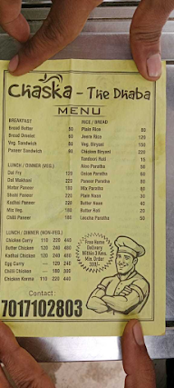 Chaska Da Dhaba menu 2